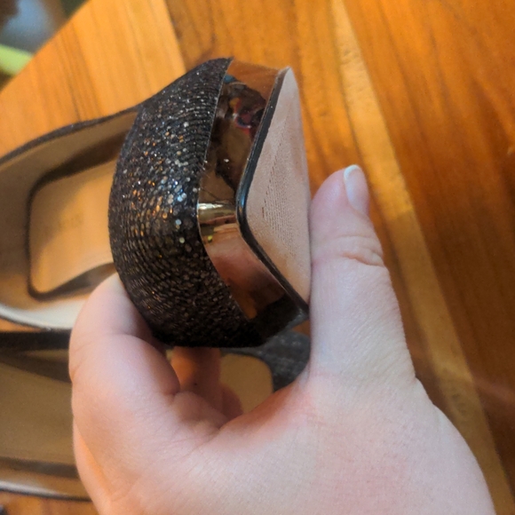 Enzo Angiolini Women's Pumps, bronze 4inch heels - Picture 7 of 9